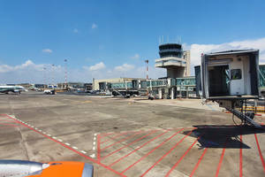 Airport in Sicily