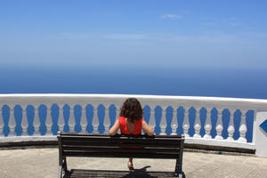 Panoramic point in Sicily
