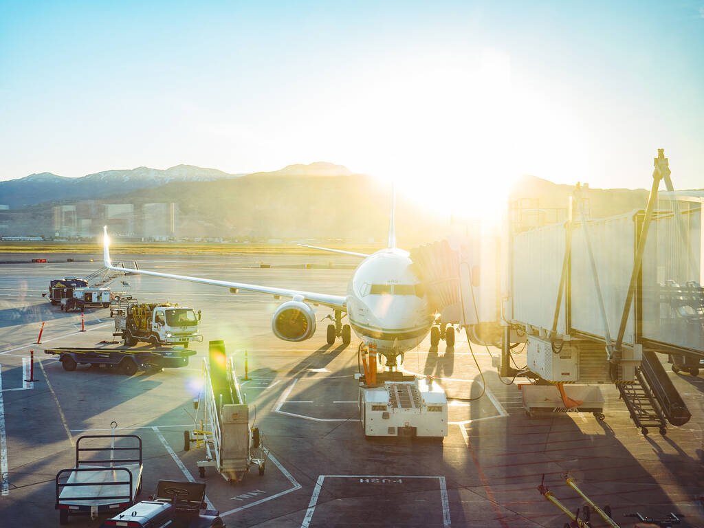 Airport in Sicily