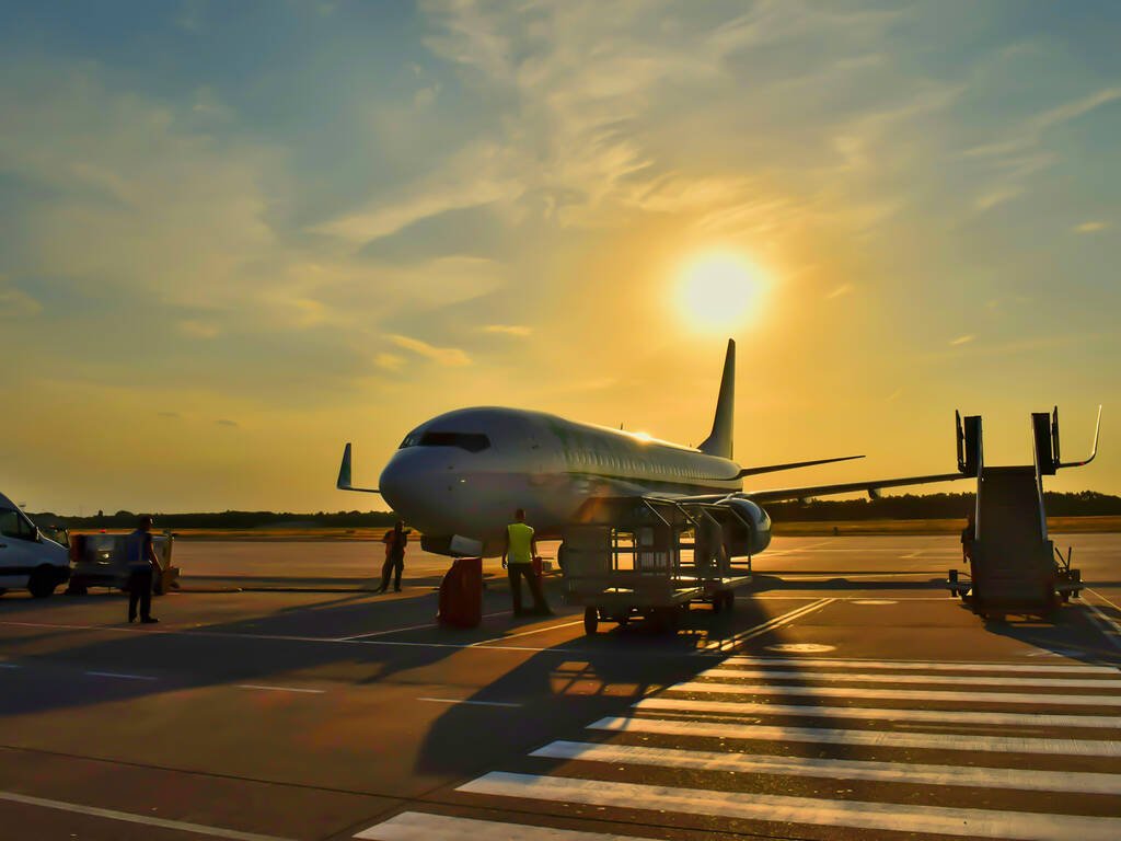 Airport in Sicily