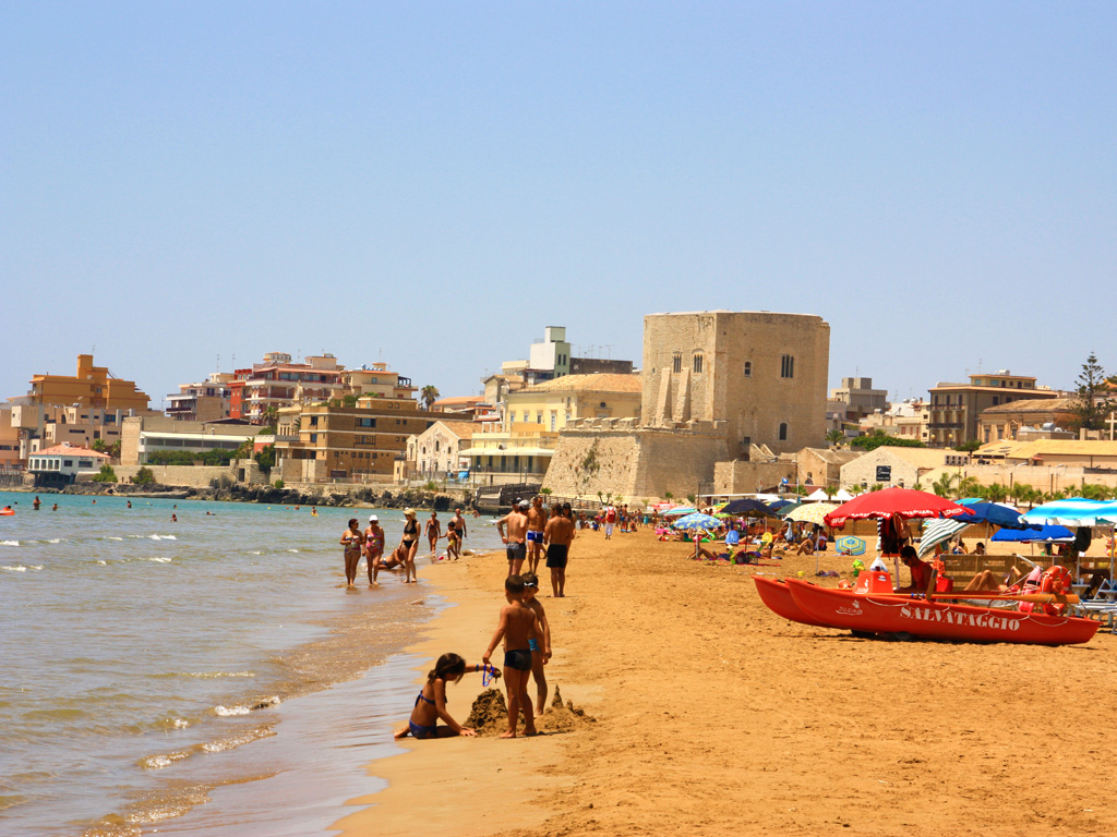 Beach in Sicily