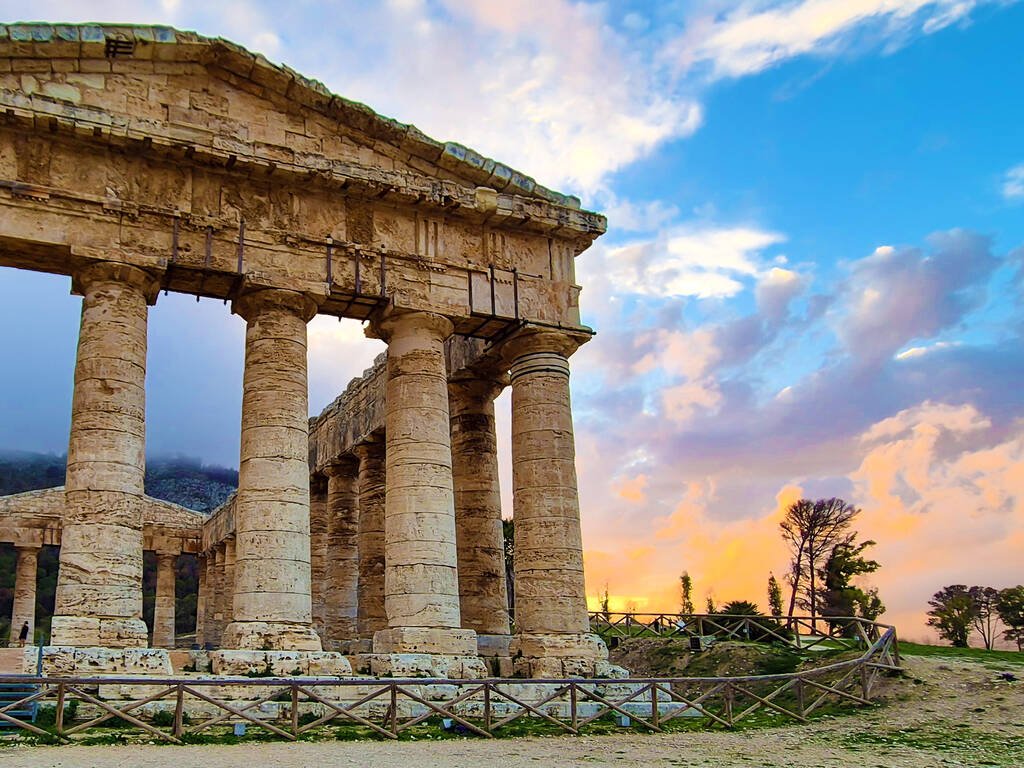 Monument in Sicily