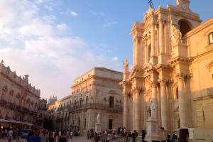 Piazza Duomo in Ortigia, Syrakus