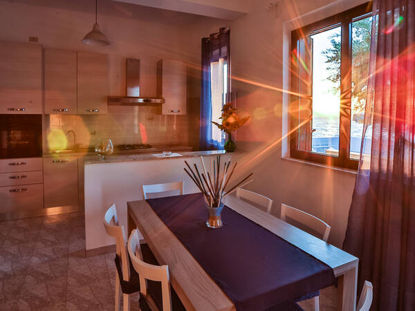 Fully equipped kitchen