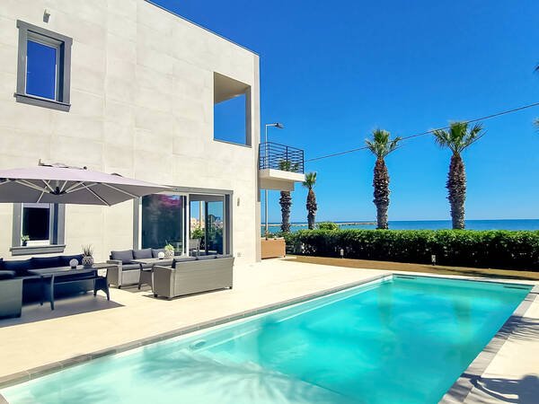 Luxury villa with private pool right at the beach Luxury villa with private pool right at the beach